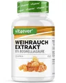 Produktbild: vit4ever Weihrauch Extrakt - 365 Kapseln - Premium: 85% Boswellia-Säure - Hochdosiert mit 1000 mg je Tagesdosis - Echtes indisches Boswellia Serrata - Laborgeprüft - Vegan