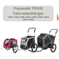Produktbild: TRIXIE Ersatz-Kupplung für Hunde-Fahrradanhänger – sichere