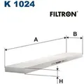 Produktbild: FILTRON K1024 Filter für Innenraumluft Innenraumfilter Filter Innenraum