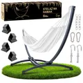 Produktbild: Hängemattengestell, Ständer für eine Doppel-Gartenhängematte, Metall, stabil,