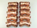 Produktbild: 10 x VIEGA PROFIPRESS BOGEN 42 MM x 45° I.I PRESSFITTING PRESSFITTINGE 292386