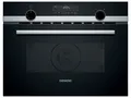 Produktbild: Siemens CM585AGS1 Einbau-Mikrowelle mit Grill und Heißluft Schwarz/Edelstahl
