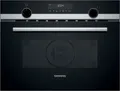 Produktbild: Siemens CM585AGS1 Einbau Mikrowelle mit Heißluft 45cm 900W cookControl15 lightControl LCD-Display