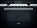 Produktbild: Siemens Einbau-Mikrowelle CM585AGS1 | iQ500 | 44 l | Heißluft & Grill | 900 W | humidClean | Schwarz-Edelstahl