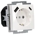 Produktbild: Busch Jaeger 20 EUCB2USBAC-914 Steckdose USB AC Safety+ Balance SI Alpinweiß