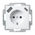 Produktbild: Busch-Jaeger 20 EUCB2USBAC-914 SCHUKO® USB-Steckdose, A/C Busch-balance® SI, Alp