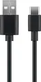 Produktbild: MicroConnect USB3.1CCHAR05B USB-Kabel 0,5 m USB A USB C schwarz – USB-Kabel (0,5 m, USB A, USB C, 2.0, schwarz)