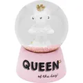 Produktbild: Sheepworld Traumkugel mit Motivdruck Queen | Schneekugel zum Schütteln, Höhe 6,5 cm, Polyresin | Geschenk für Sie, Freundin, Schwester, Kollegin | 48852