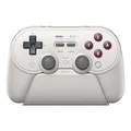 Produktbild: 8BitDo Pro 3 Bluetooth Controller for Switch/Switch 2 – TMR Joysticks, Swappable ABXY Buttons, Pro Back Buttons, Charging Dock, Hall Effect Triggers, for Windows, Apple, SteamOS, Android - G Classic