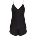 Produktbild: Triumph Pyjama Silky Sensuality (2 tlg) schlafanzug schlafmode bequem schwarz M (42)