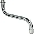 Produktbild: Tecuro - S-auslauf Für Wand-armaturen 3/4 Zoll Konisch Dichtend, Länge 150 Mm, Messing Verchromt