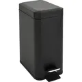 Produktbild: SVITA STM5 Mülleimer Treteimer 5l inkl. Inneneimer Softclose-Deckel Schwarz - Schwarz