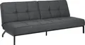 Produktbild: Schlafsofa Perugia, grau, mit umklappbarer und teilbarer Rückenlehne, 95x87x95 cm