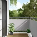 Produktbild: vidaXL Balkon-Sichtschutz Grau 400x90 cm PVC