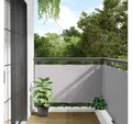 Produktbild: vidaXL Sichtschutzelement, Balkon-Sichtschutz Grau 400x90 cm PVC