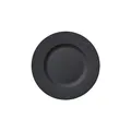 Produktbild: Villeroy & Boch - Manufacture Rock Frühstücksteller 22 Cm, Spülmaschinenfest, Mikrowellensicher, Kuchenteller Schwarz, Teller, Kaffeegeschirr, Geschirr Schwarz, Matt, Schieferoptik, Premium Porzellan