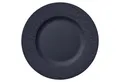 Produktbild: Villeroy & Boch Dessertteller MANUFACTURE ROCK BLACK, Ø 22 cm, Schwarz, (1 St), Spülmaschinenfest, Mikrowellengeeignet