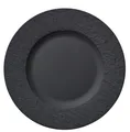 Produktbild: Villeroy & Boch MANUFACTURE ROCK Frühstücksteller D. 22cm schwarz grau Porzellan