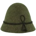 Produktbild: Faustmann bayerischer Herrentrachtenhut Stopselhut Wolle Oliv 54