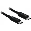 Produktbild: Delock Thunderbolt 3 Kabel (0.50 m, USB 3.1) (84844)
