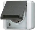 Produktbild: JUNG Schuko-Steckdose 820W WG800 IP44 820W (820W)