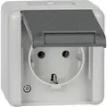 Produktbild: AP-Steckdose 1fach Jung 820 W / WG 800