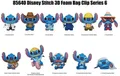 Produktbild: Monogram - Disney - Stitch 3D Foam Bag Clip - Series 6 [New Toy] Blind Packagi