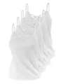 Produktbild: Yenita® Unterhemd (4-St) aus Baumwolle mit schöner Spitze