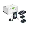 Produktbild: Festool CXS 18 C 3.0-Plus Akku-Bohrschrauber inkl. Koffer + 2 Akkus 3.0Ah, 576883