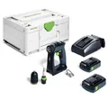 Produktbild: Festool Akku Bohrschrauber CXS 18 C 3,0-Plus 576883 im Systainer SYS3 M 187