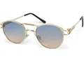 Produktbild: styleBREAKER Sonnenbrille Panto Sonnenbrille mit Federn (1-St) Gradient