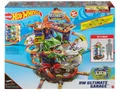 Produktbild: Hot Wheels Garage GJL14 – Parkgarage, 2 Autos, T-Rex, +100 Fahrzeuge, 90cm