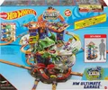 Produktbild: Hot Wheels Megacity Parkgarage Parkhaus Spielset Dinosaurier T Rex Angriff Neu