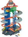 Produktbild: Hot Wheels MEGAcity Parkgarage mit T-Rex Angriff mehrstöckig Mehrspieler-Modus