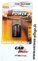 Produktbild: Ansmann X-Power Alk. 9V-Block Batterie - 1erBlister NEU/OVP