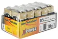 Produktbild: ANSMANN Alkaline Batterie 'X-Power', 9V E-Block
