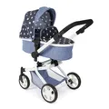 Produktbild: Bayer Chic 2000 Puppen Kombi-Puppenwagen MIKA Sternchen navy NEU
