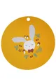 Produktbild: kikadu Platzset Silikon Platzset Hase Mustard, (1-St), aus BPA-freiem Silikon - 38 cm