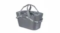Produktbild: BASIL Korb HR-Basket Carry All 2Day MIK 2.0 grey melee Fahrrad Fahrradkorb Grau