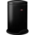 Produktbild: Wesco Treteimer Base Softer 116, Bad Abfalleimer, Mülleimer, Stahlblech, Schwarz, 13 L, 116212-62 - Schwarz