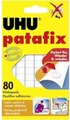 Produktbild: UHU patafix doppelseitige Klebepads 1,0 x 1,0 cm, 80 St.