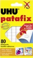 Produktbild: UHU patafix Klebepads Weiß Inhalt: 80St.