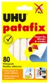 Produktbild: UHU ® patafix Klebepads 80 St. weiss - formbar, ablösbar&wieder verwendbar 48810