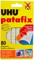 Produktbild: UHU Patafix  48810  Klebepads weiß 80 Stück ablösbar und wieder verwendbar