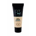 Produktbild: Maybelline New York Fit Me Matte & Poreless Foundation 100 Warm Ivory 30ml