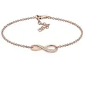 Produktbild: Elli Armband Infinity/Unendlichkeit mit Zirkonia 925 Silber (kein Set, 1-tlg), Infinity weiß 18