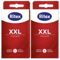 Produktbild: Ritex XXL Kondome 2 x 8 Stück extra groß hochelastisch und gefühlsintensiv Set