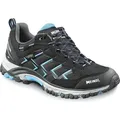 Produktbild: Meindl Caribe Lady GTX, Traillauf, Weiblich, Erwachsener, Schwarz, Blau, Einfarbig, Niedrig - Schwarz/Grau/Hellblau - 38