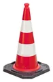 Produktbild: Moravia MORION-Reflexkegel-EU 500 Typ A rot-weiss reflektierend - 350.27.508