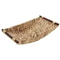 Produktbild: FRANK FLECHTWAREN Dekoschale, Moderne Schale, Flechtschale, 45 x 28 x 7 cm